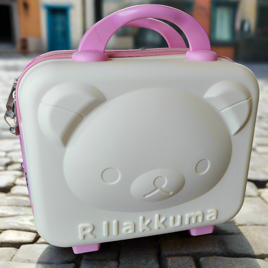 Panda bear hard shell vanity bag