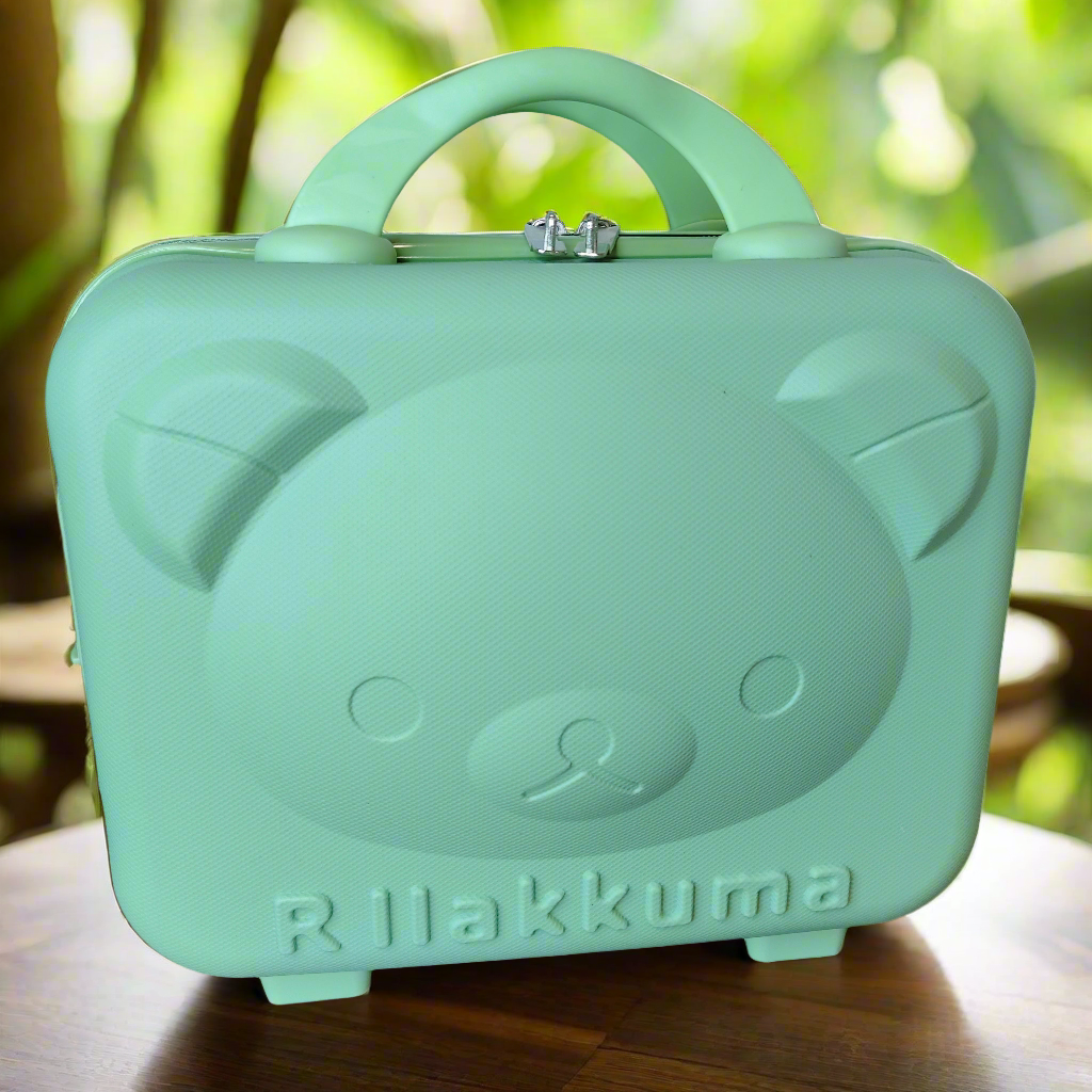 Panda bear hard shell vanity bag