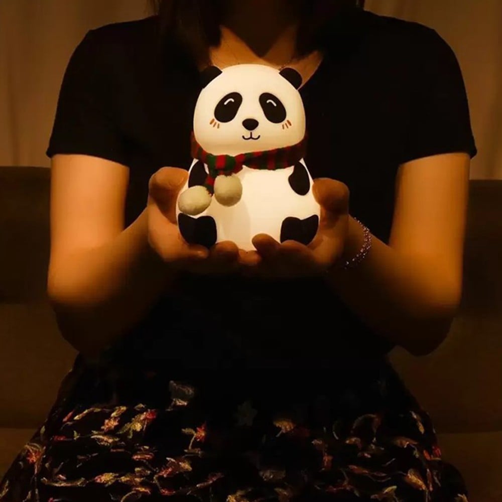 Panda touch lamps| cute panda lamp for room decor
