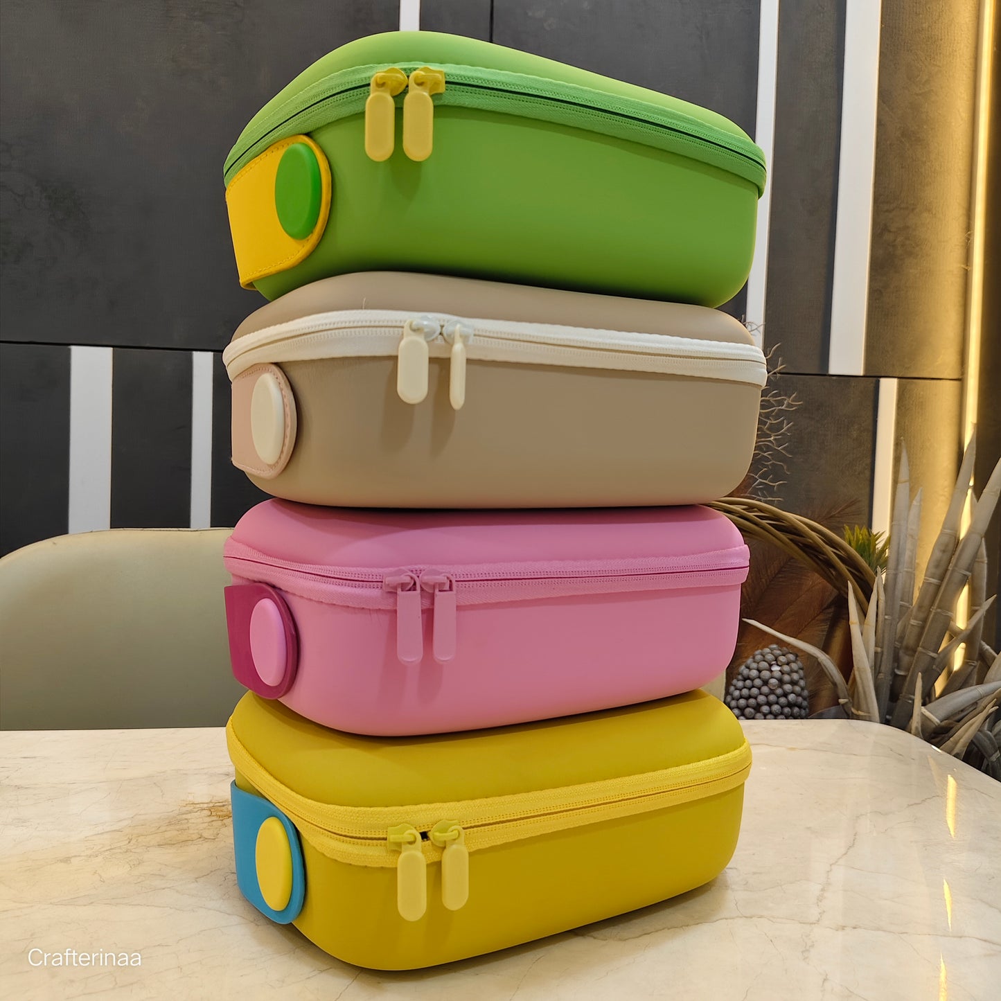 Durable Multi-Use Hard Shell storage bags– Makeup, Stationery, Tech Accessories & Travel Essentials