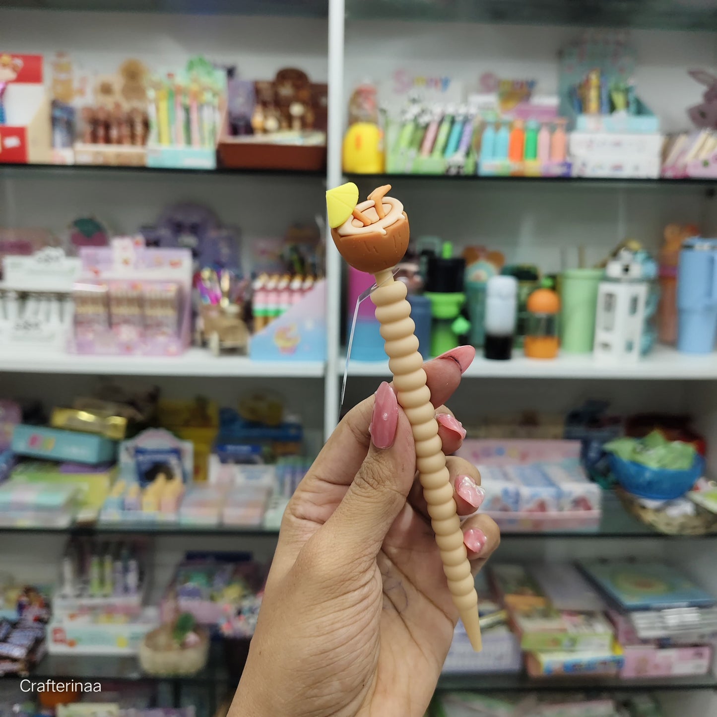 “Sunny Vibes Cartoon Gel Pen – Happy Day Sunday Cute Stationery for Kids"