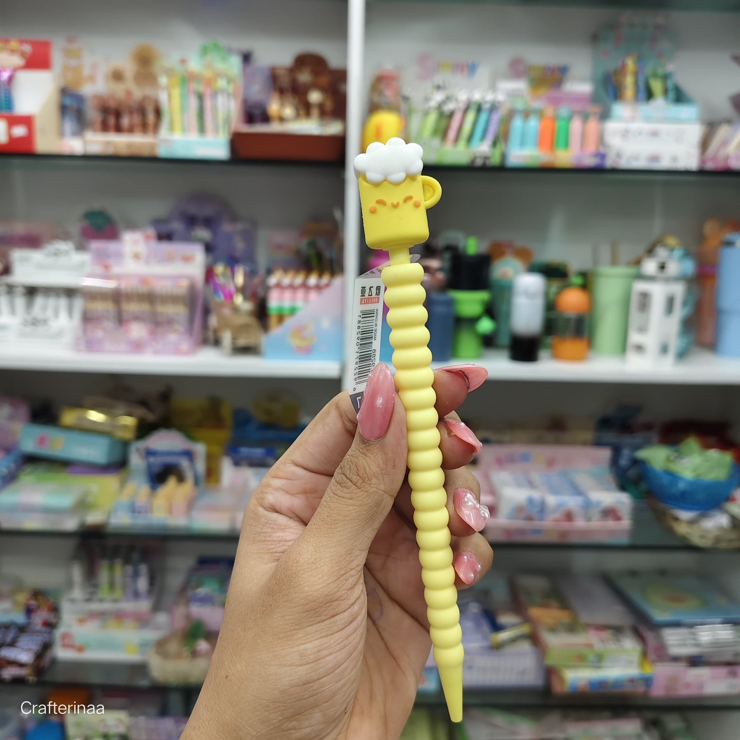 “Sunny Vibes Cartoon Gel Pen – Happy Day Sunday Cute Stationery for Kids"