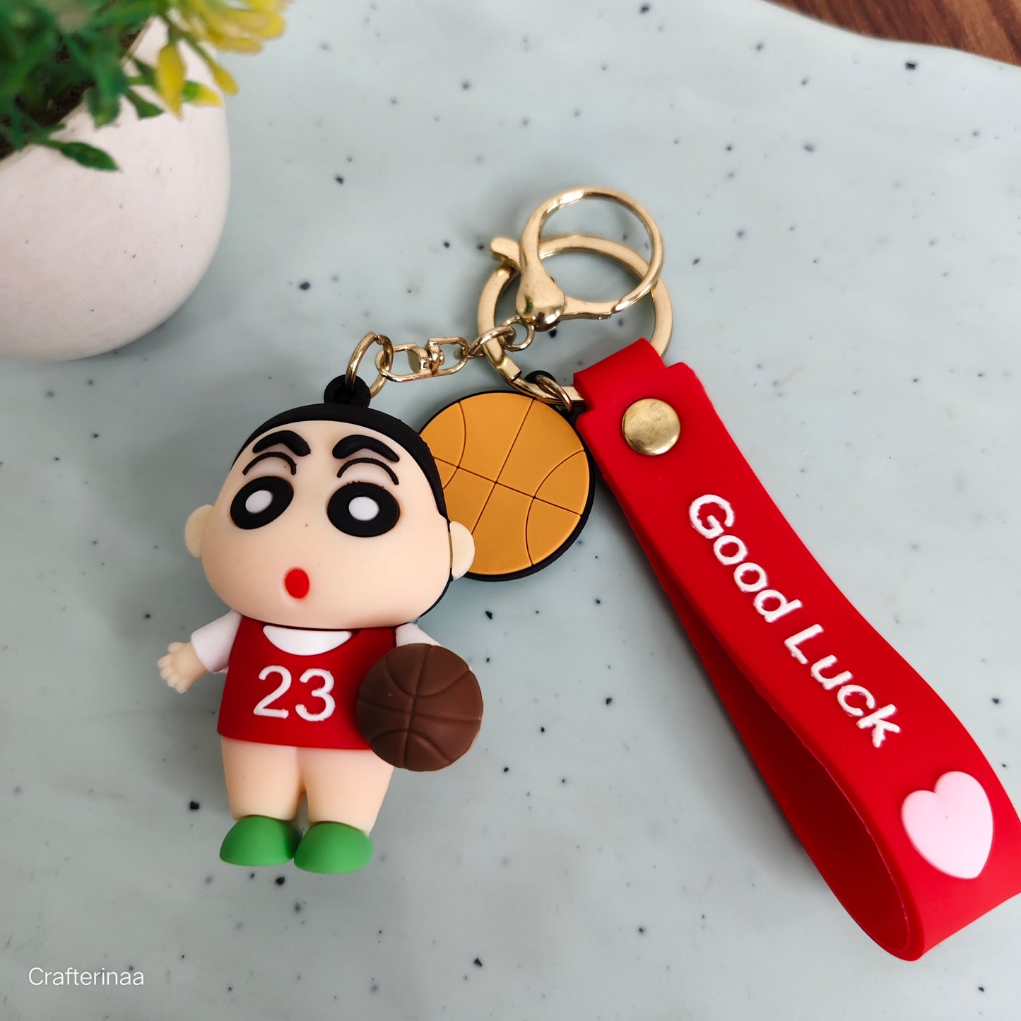 Cute Cartoon Character Keychain for Kids & Adults – Fun Bag Accessories