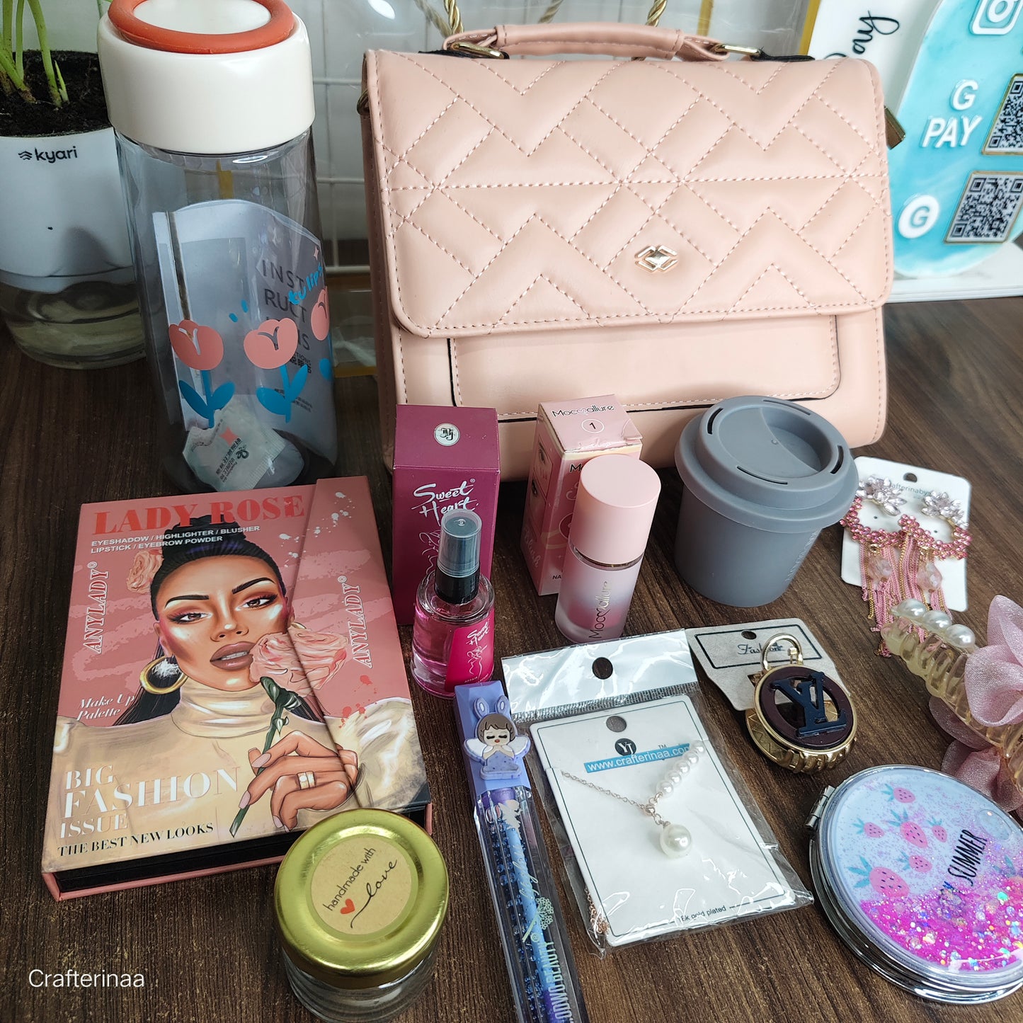 Luxury Women’s Gift Hamper with Sling Bag | Premium Beauty, Accessories & Self-Care Gift Box