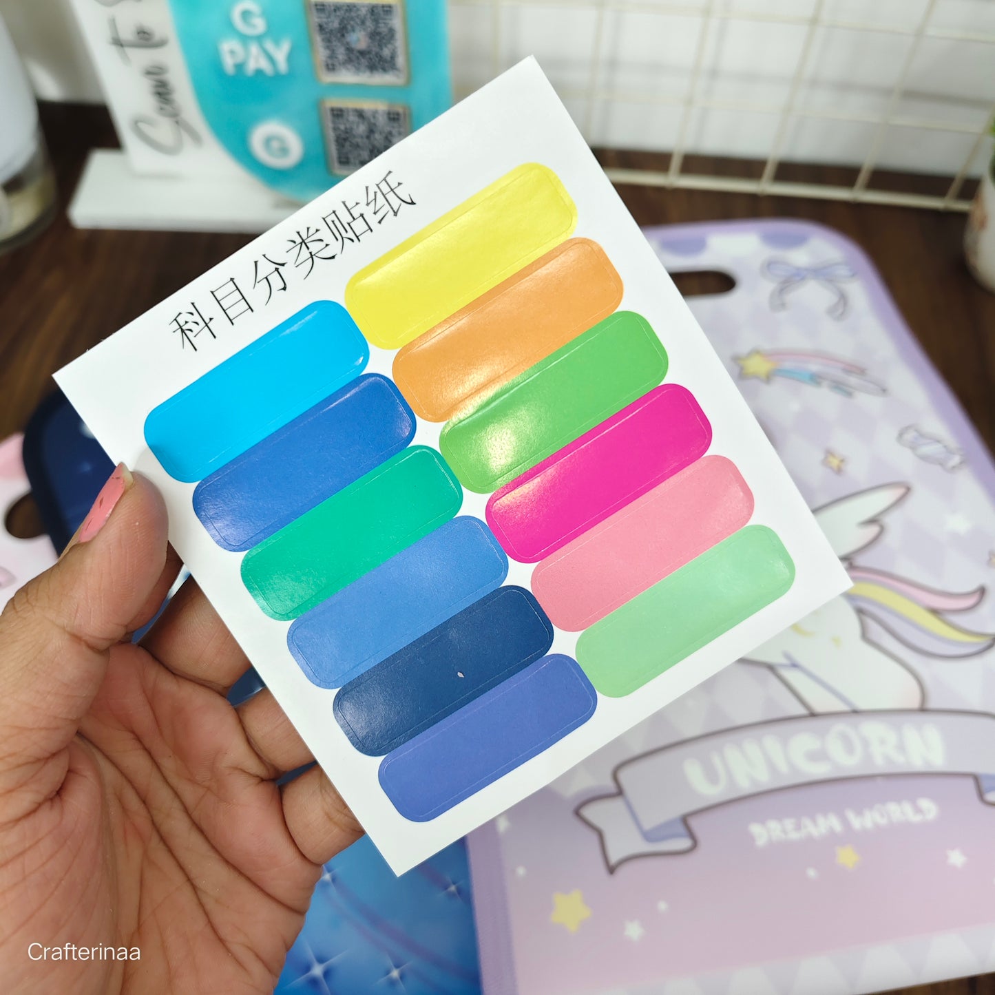 Kids Unicorn Folder – A4 Size Cute File Organizer for School