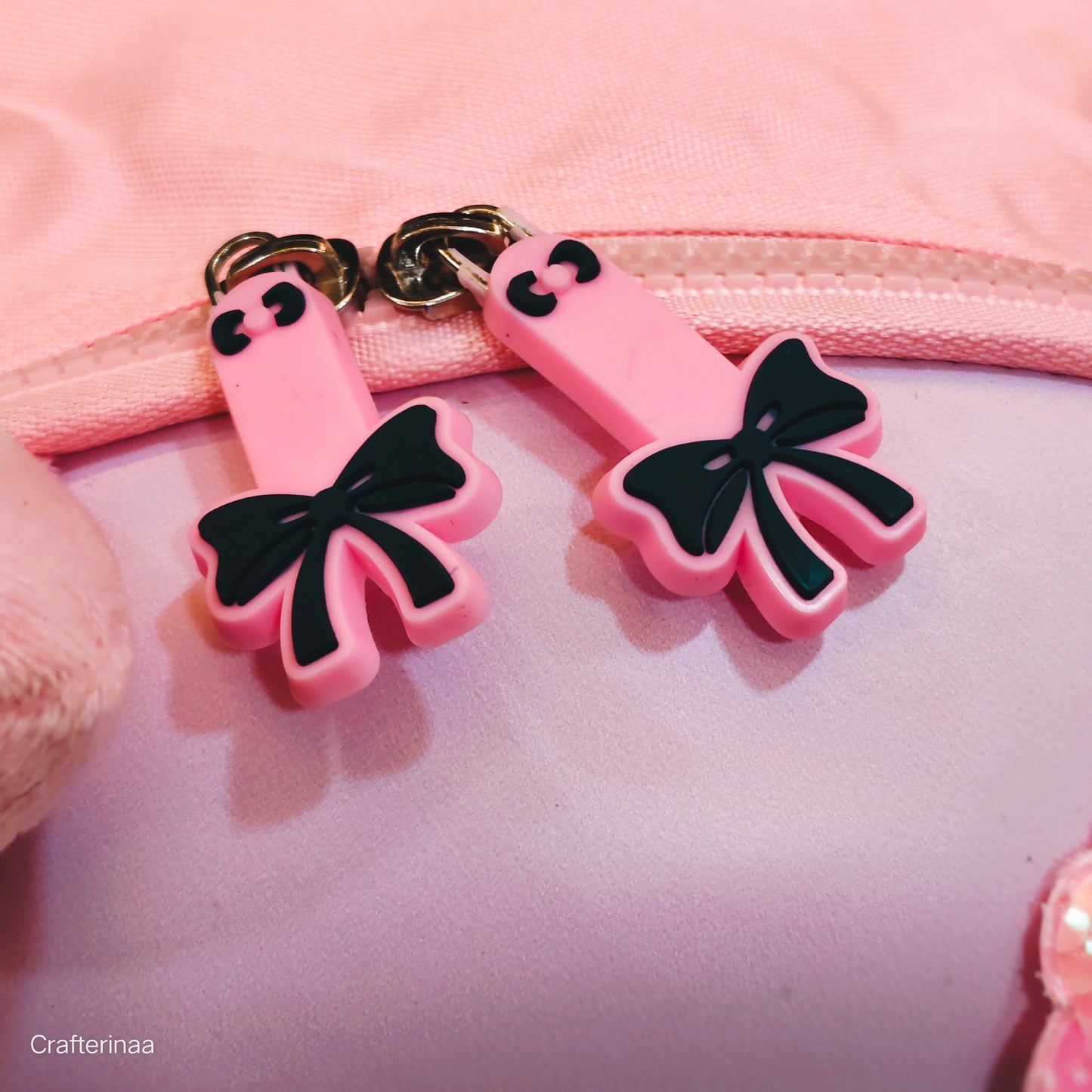 "Cute 3D Bunny Backpack for Kids – Cartoon Hard Shell Bag with Ears & Bow Details"