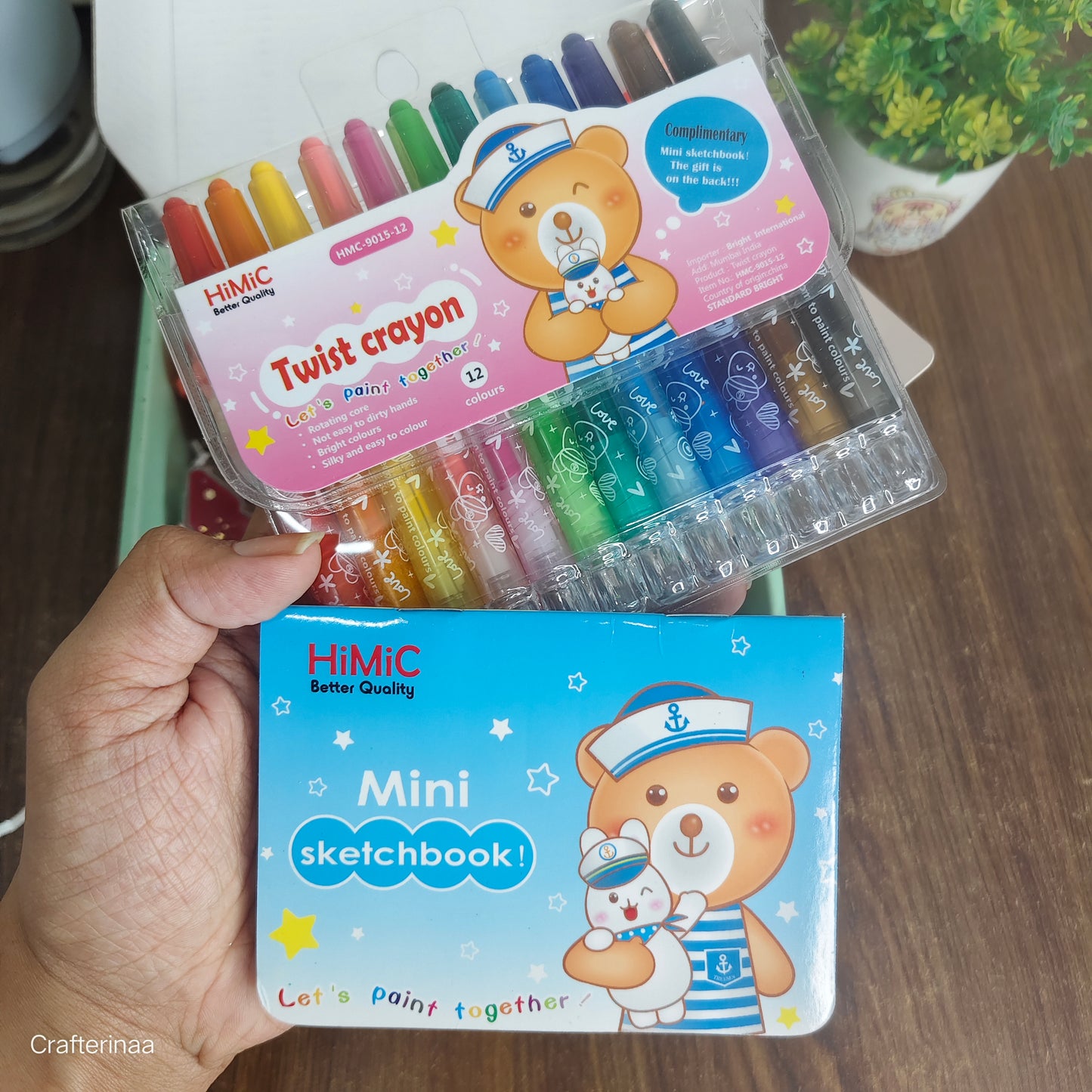 Premium Kids Study Hamper – Twist Crayons, Ice-Cream Pen, Cute Diary & Accessories