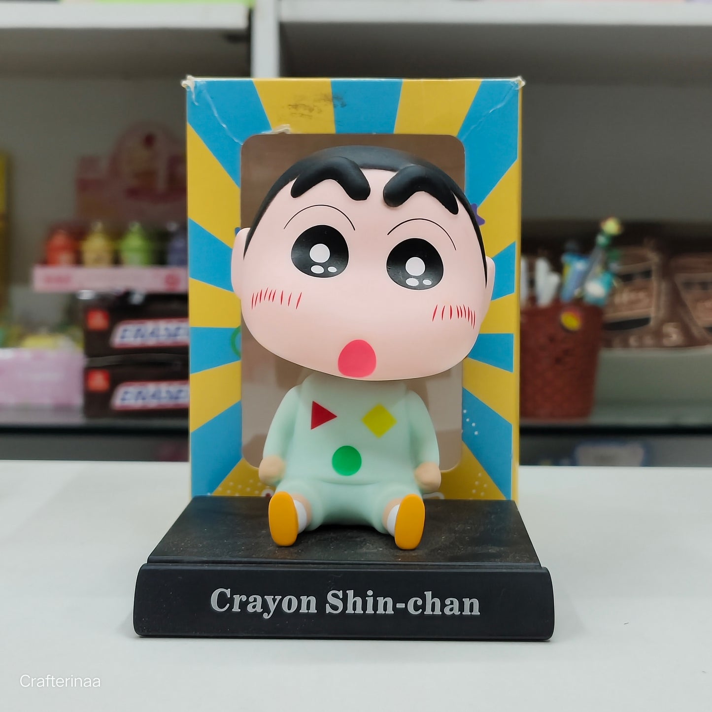 Bobblehead Car Dashboard Doll | Cute Figurine for Car & Home Décor