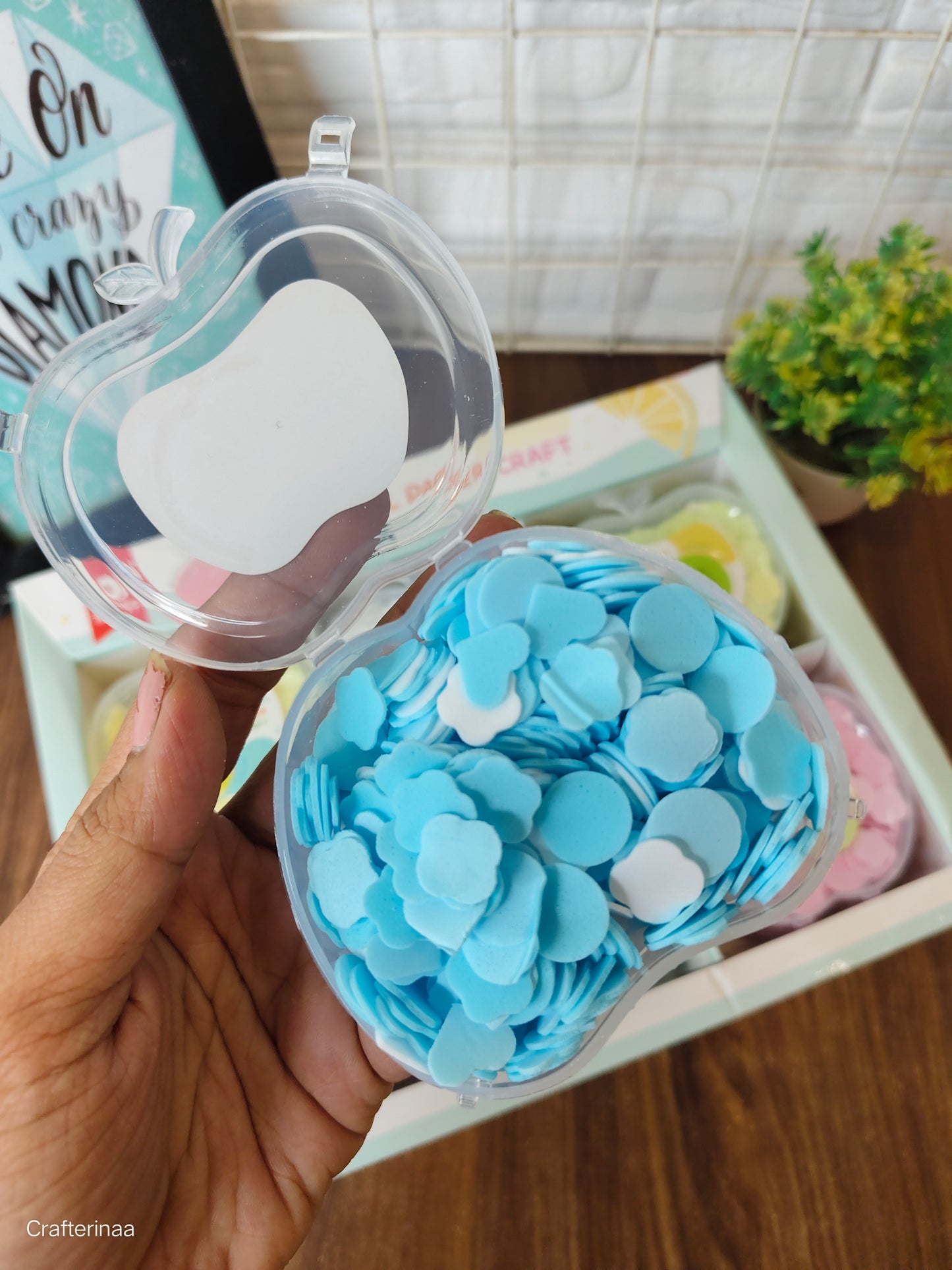 Paper soap with fragrance