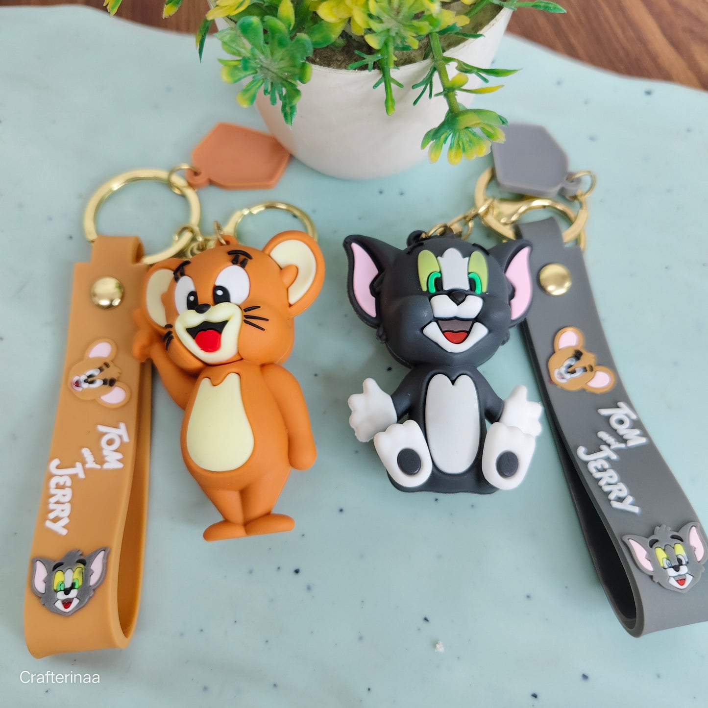 Cute Cartoon Character Keychain for Kids & Adults – Fun Bag Accessories