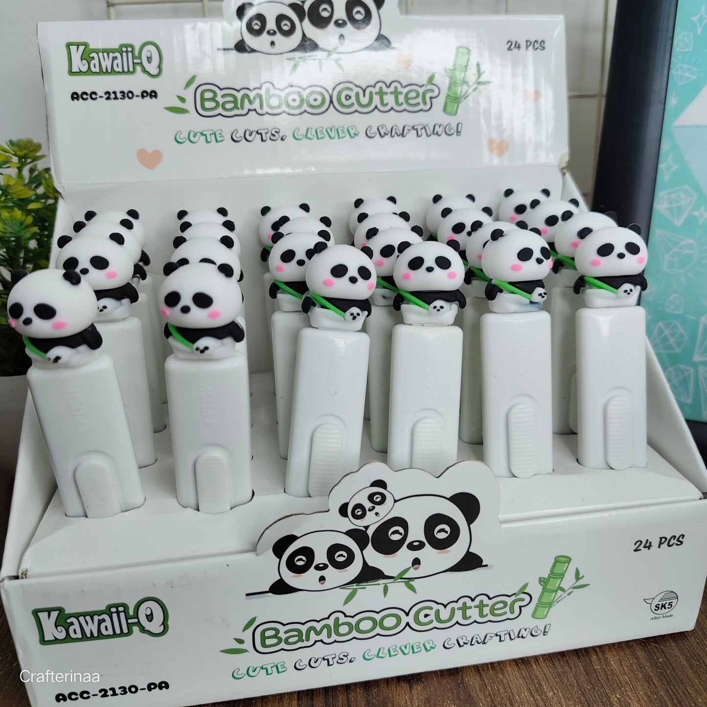 3D Panda Aesthetic Correction Tape | Smooth & Mess-Free White Tape