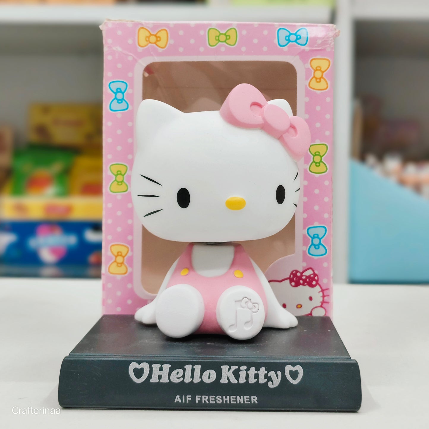 Bobblehead Car Dashboard Doll | Cute Figurine for Car & Home Décor