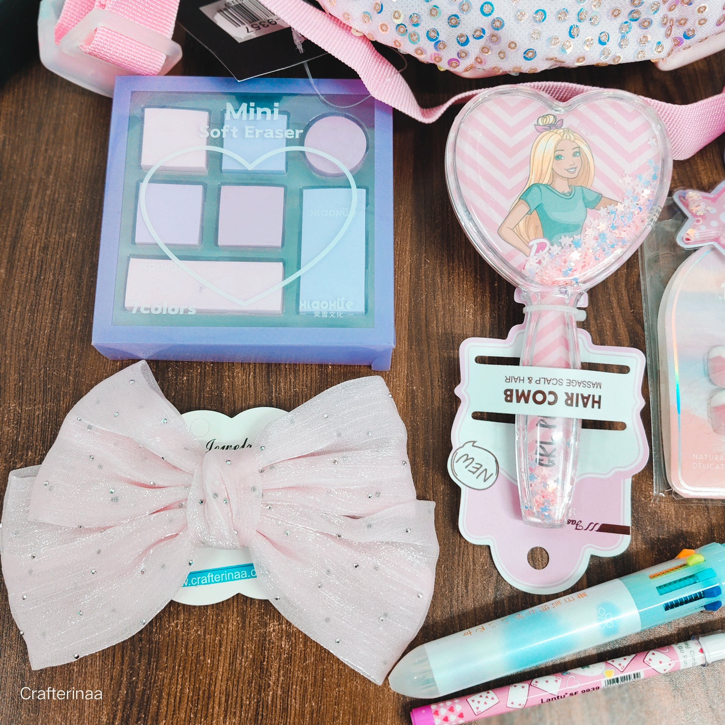 "Pink Princess Glam Hamper"| A dreamy collection of cute accessories & self-love essentials|Perfect for birthdays, return gifts, and surprises