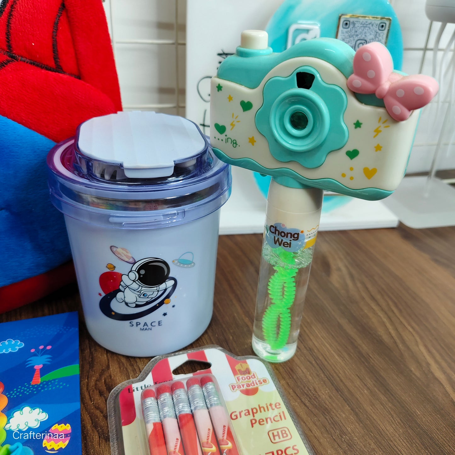 Spider-Man Kids Hamper – Backpack, Bottle, Stationery & Toys Gift Set