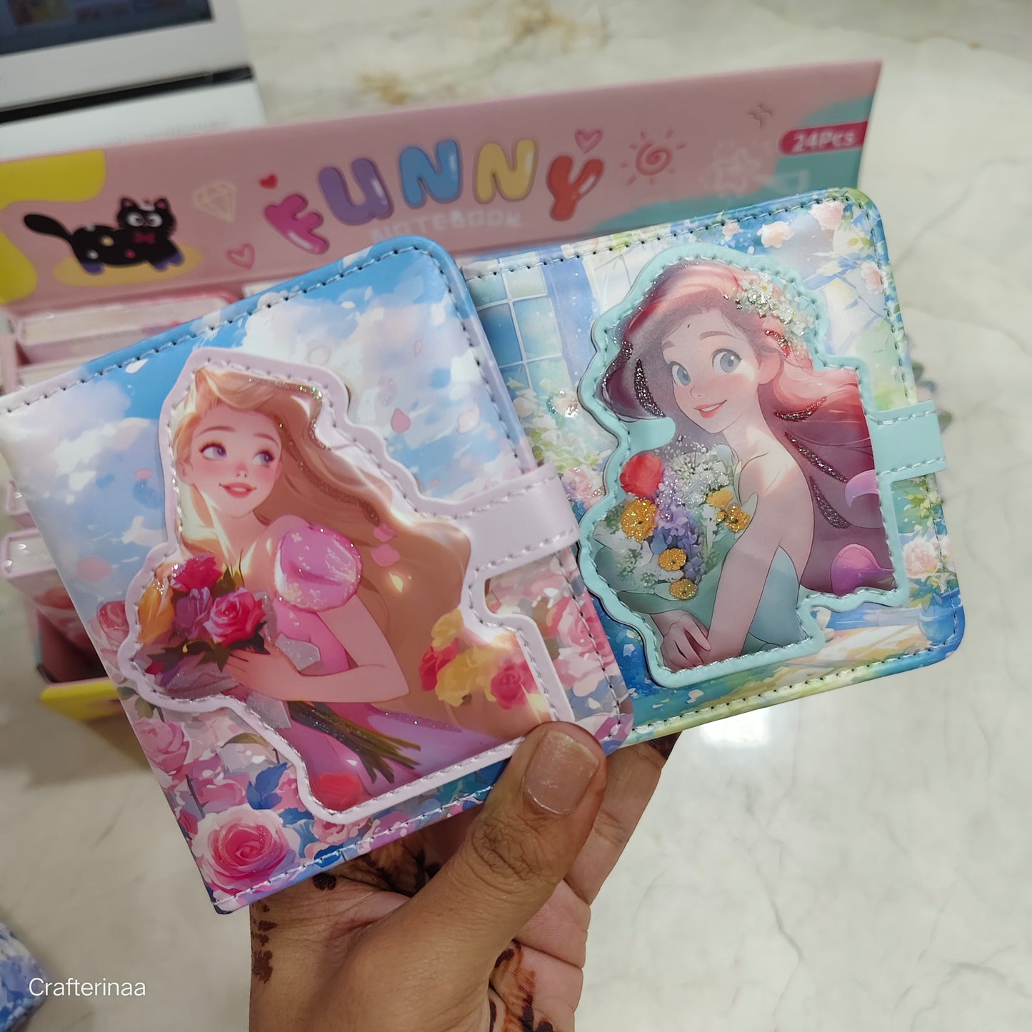 Princess Pocket Planners – Cute Mini Diaries for Girls | Crafterinaa