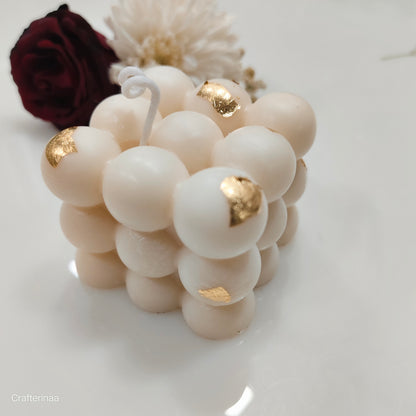 Handmade Bubble Soy Candle – Premium Wax| Scented soy wax candle