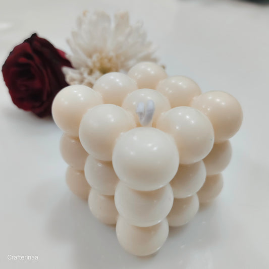 Handmade Bubble Soy Candle – Premium Wax| Scented soy wax candle