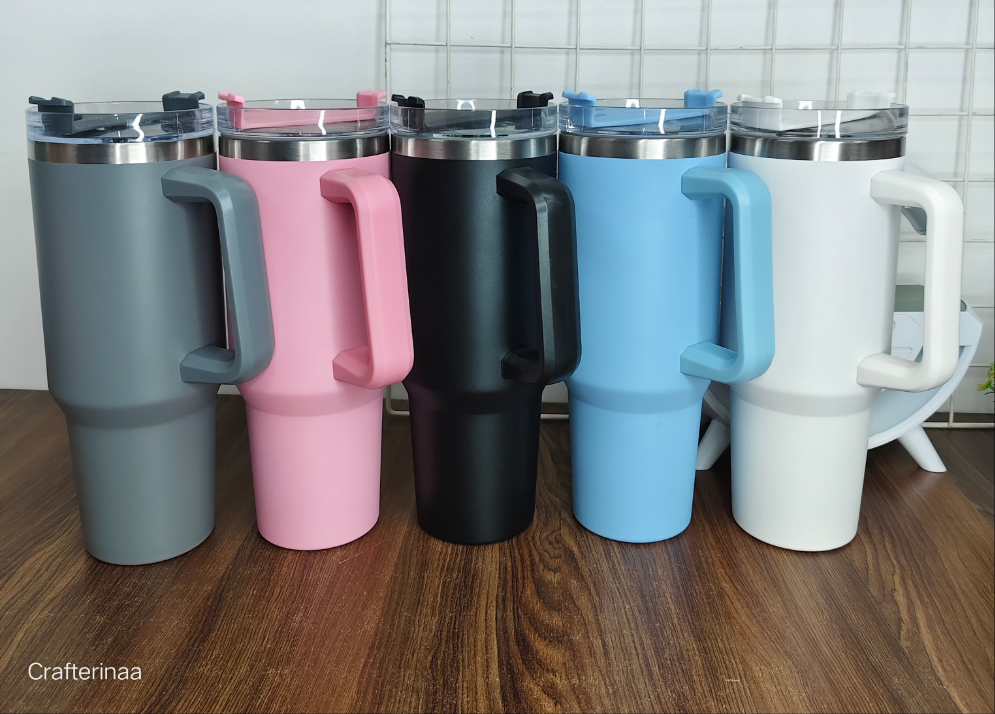 Stainless steel flask/ sippers with straw 1200 ML capacity| premium quality