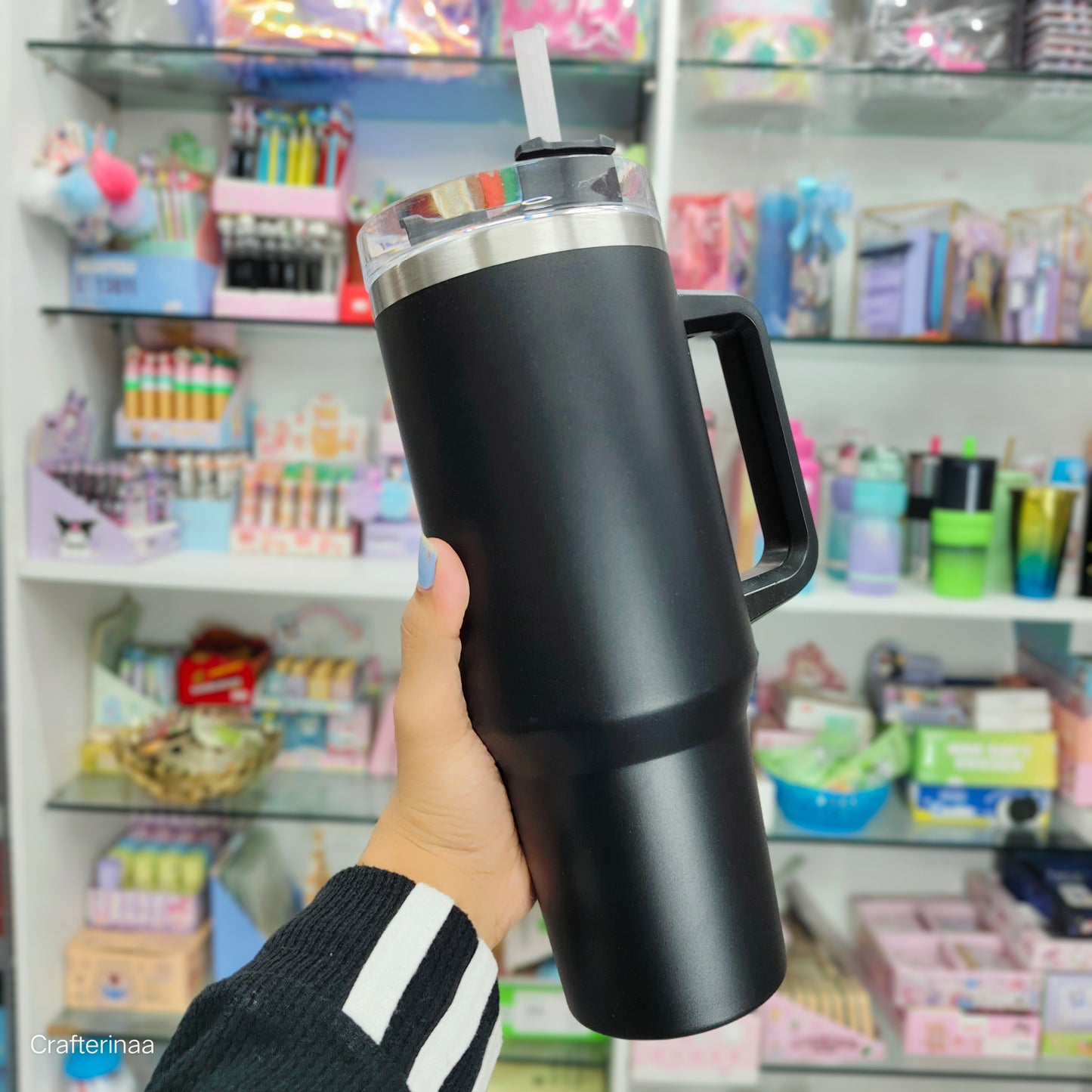 Stainless steel flask/ sippers with straw 1200 ML capacity| premium quality