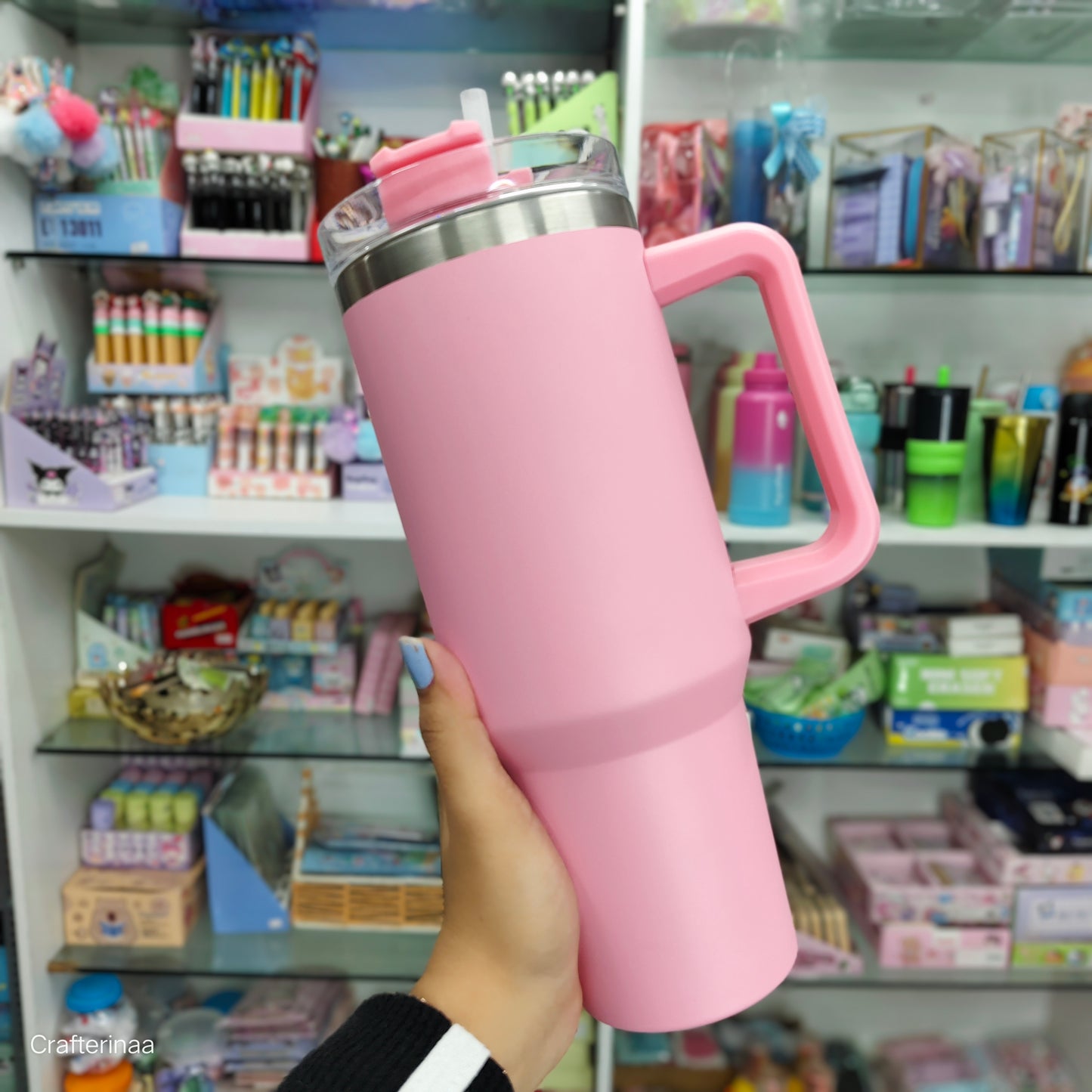 Stainless steel flask/ sippers with straw 1200 ML capacity| premium quality