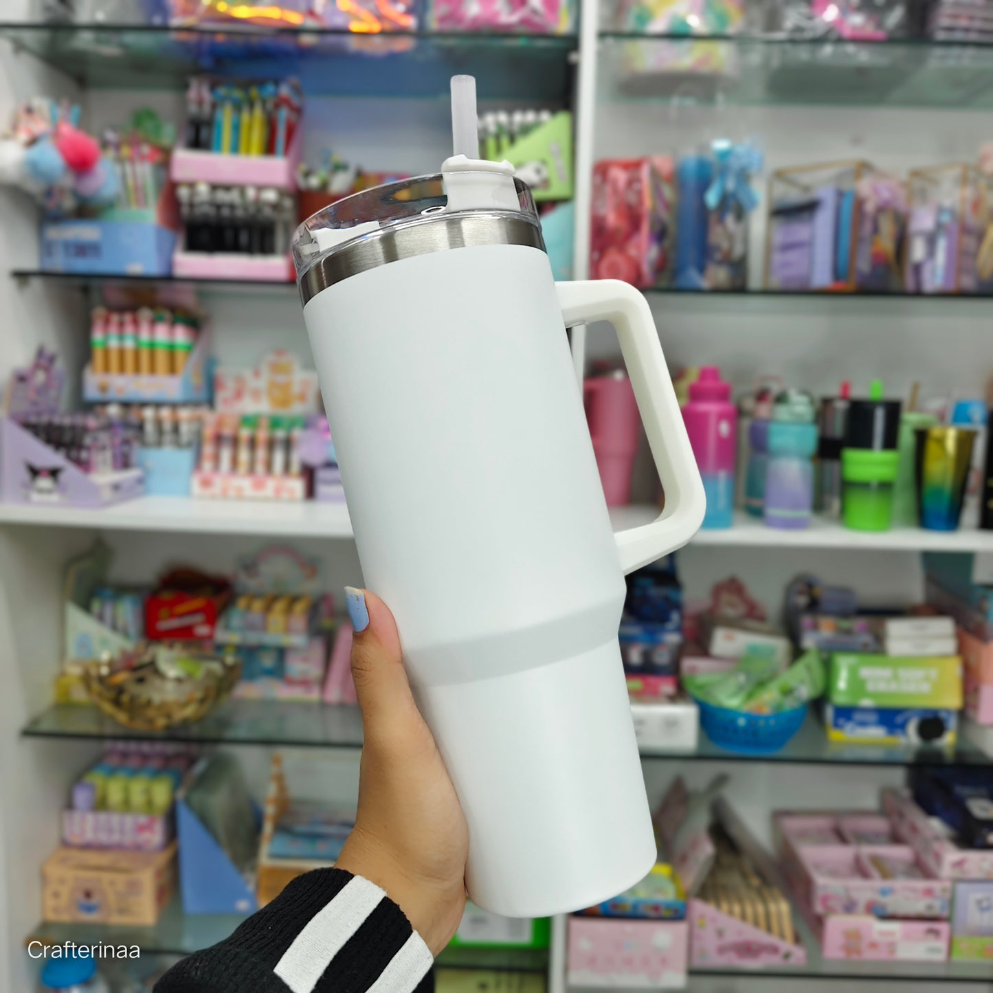 Stainless steel flask/ sippers with straw 1200 ML capacity| premium quality
