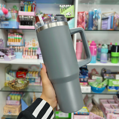 Stainless steel flask/ sippers with straw 1200 ML capacity| premium quality