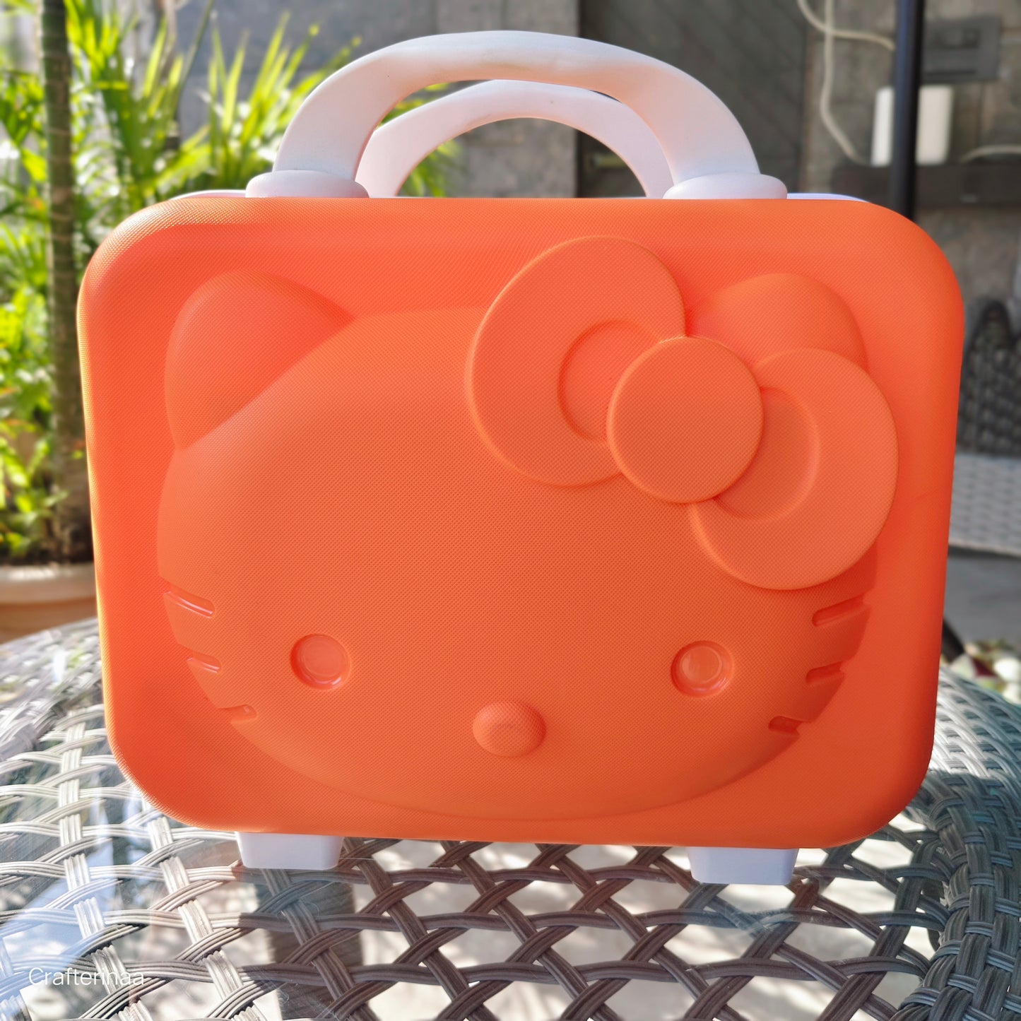 Kids travelling bags |Hard Shell Vanity Cases for Women Portable Water Proof Cosmetic Travel Case, Toiletry Case with Zipper Cosmetic Bag, Hand Luggage Cosmetic case
