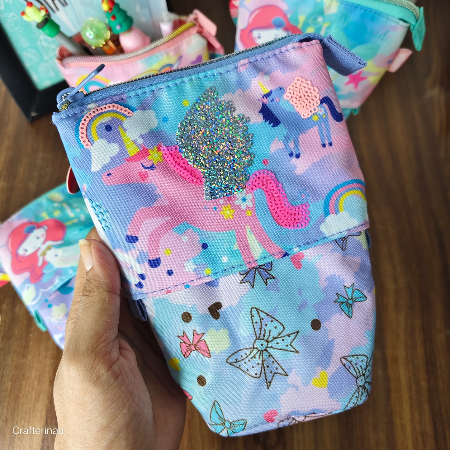 Premium Quality Shrink & Stretch Stationery Pouch for Kids