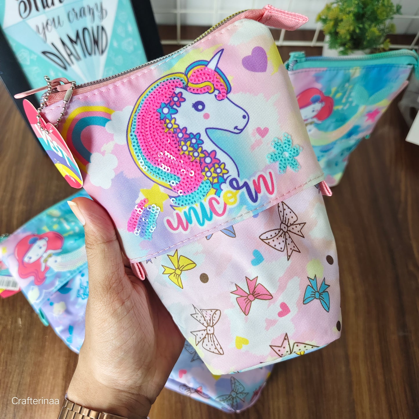 Premium Quality Shrink & Stretch Stationery Pouch for Kids