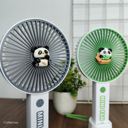 Panda 3 gear light fan| panda hand fan for traveling