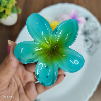 Multicolor Flower Clutcher Clips for Daily Hair Styling