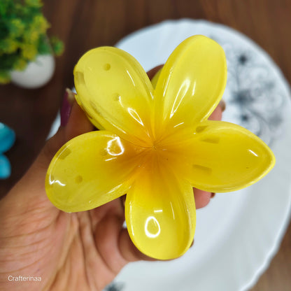 Multicolor Flower Clutcher Clips for Daily Hair Styling
