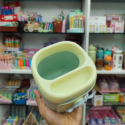 "Kawaii Character Pen Stand – Mini Fridge Style Storage for Desk Accessories"