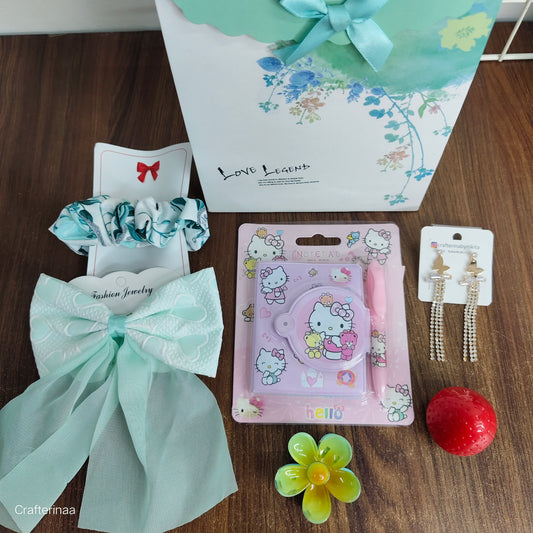 The Pastel Gift Hamper |Cute Stationery & Accessories Gift Box – Pastel Edition