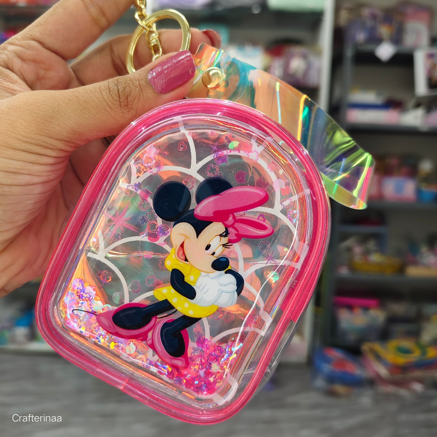 “Adorable Glitter Coin Pouches – Cartoon Design Zip Wallets for Girls | Small Pouches Pack”