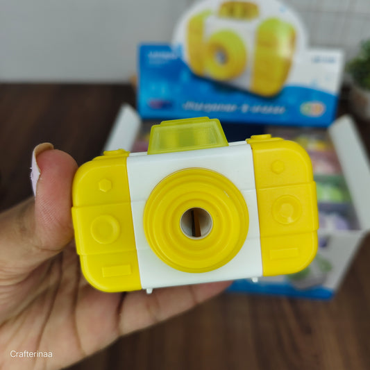 "Creative School Supplies – Camera Sharpener & Eraser Set"