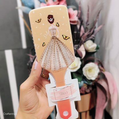 Princess Glow Hairbrush| premium hairbrush for girls