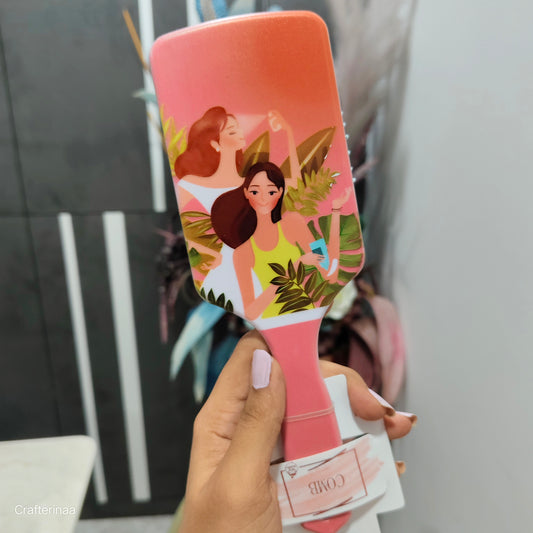 Feminine Chic Comb| Chic & Vibrant Hairbrushes