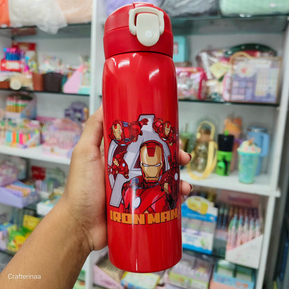 "Marvel Avengers stainless steel/ Thermos Bottles for Kids – 500ml Leakproof & Stylish Design"