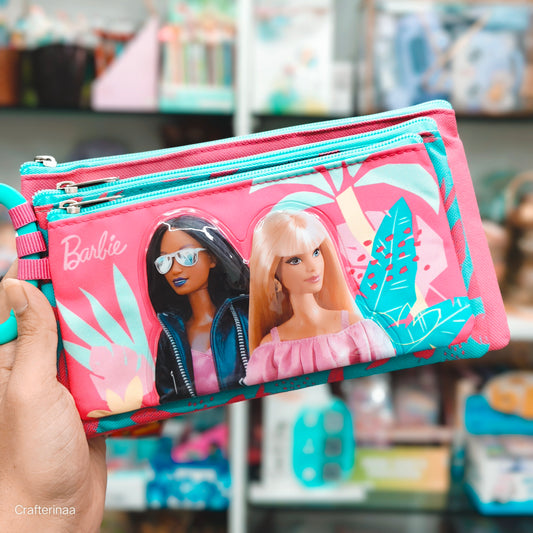 3D Character Pencil Pouch for Kids – Hot Wheels, Spiderman, Barbie, Avengers