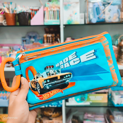 3D Character Pencil Pouch for Kids – Hot Wheels, Spiderman, Barbie, Avengers