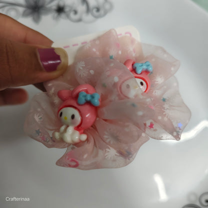 Kawaii Style Hair ties – Soft Net Bow hair ties