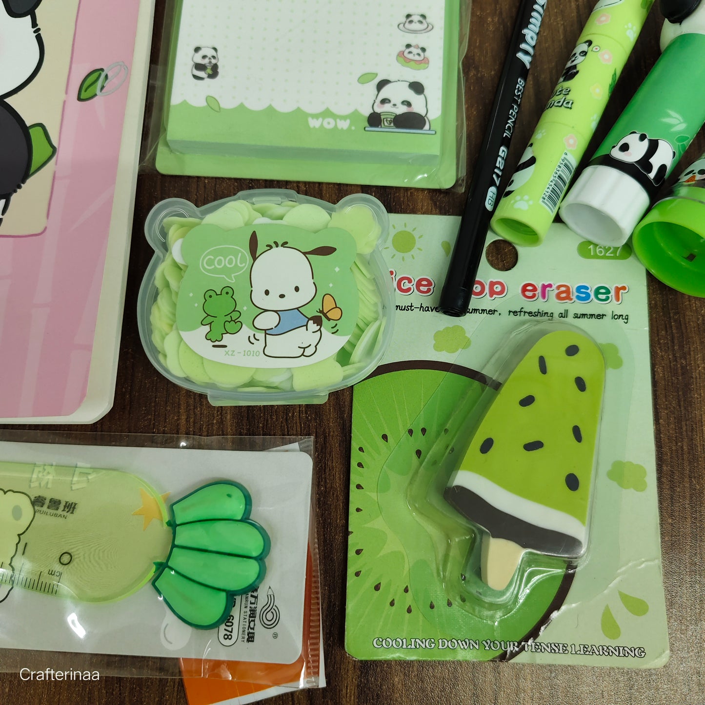 "Cute Panda Stationery Hamper for Kids – Premium Gift Set for Girls"