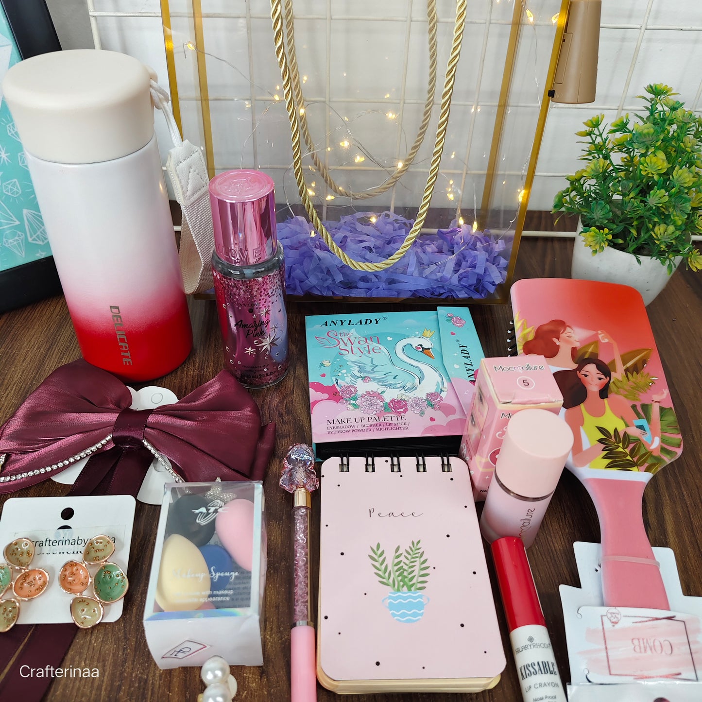 Best Gift for girls| Teej Hamper| Premium Accessories and korean make up Hamper
