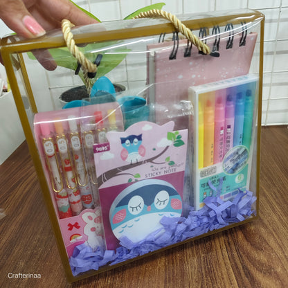 Study buddy Stationery Hamper| hamper curated for highschool girls| easy gifting