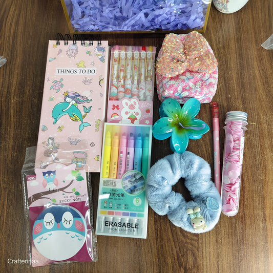 Study buddy Stationery Hamper| hamper curated for highschool girls| easy gifting