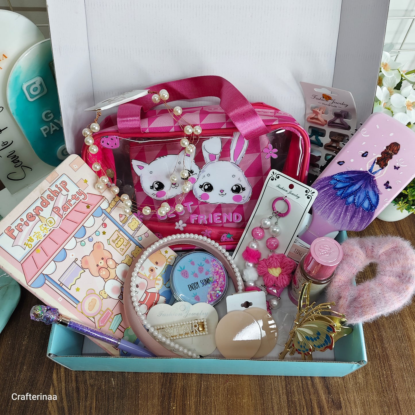 Girls Birthday Gift Hamper | Cute Gift Set for Girls – Crafterinaa