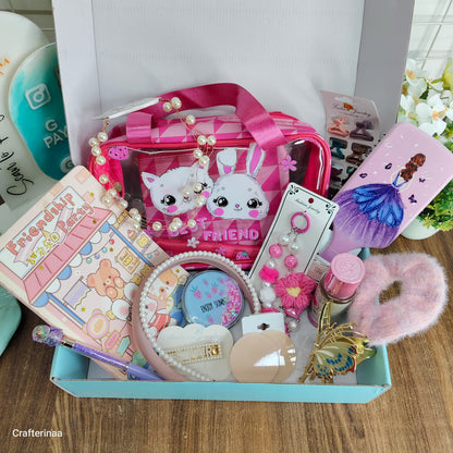 Girls Birthday Gift Hamper | Cute Gift Set for Girls – Crafterinaa
