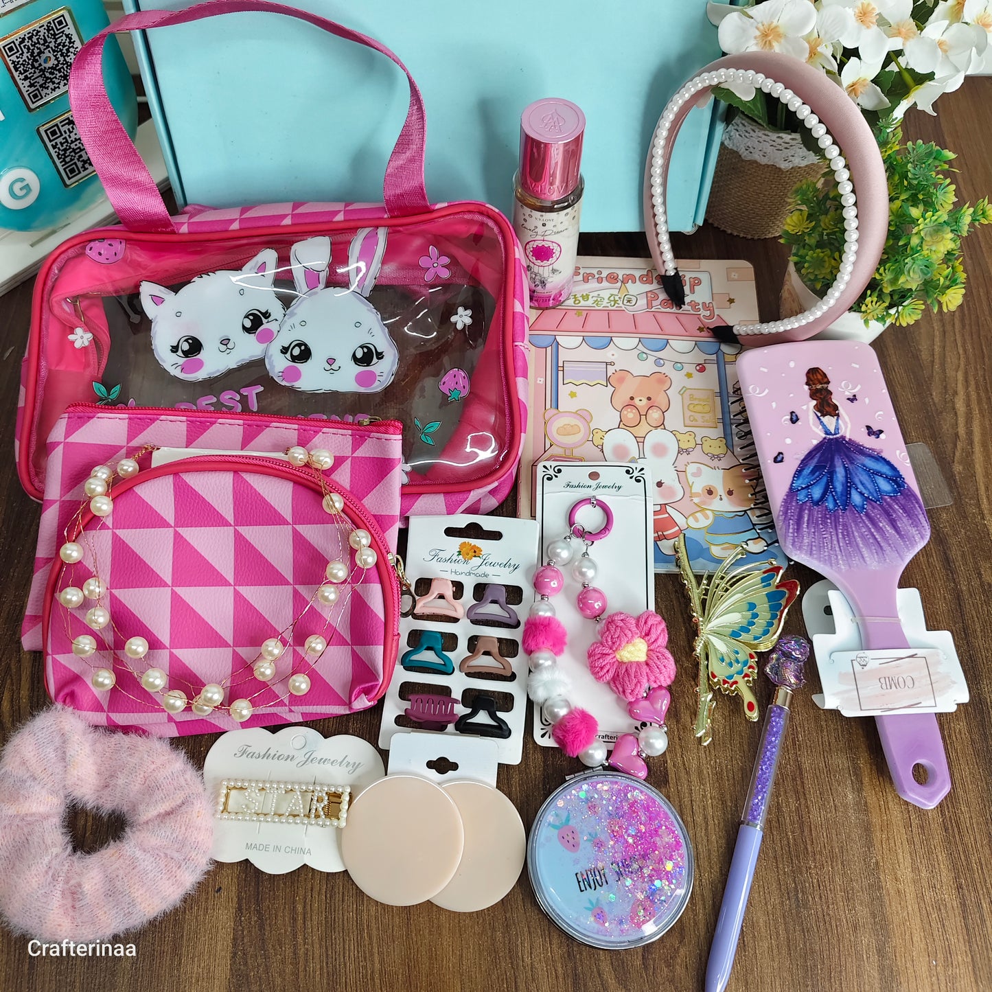 Girls Birthday Gift Hamper | Cute Gift Set for Girls – Crafterinaa