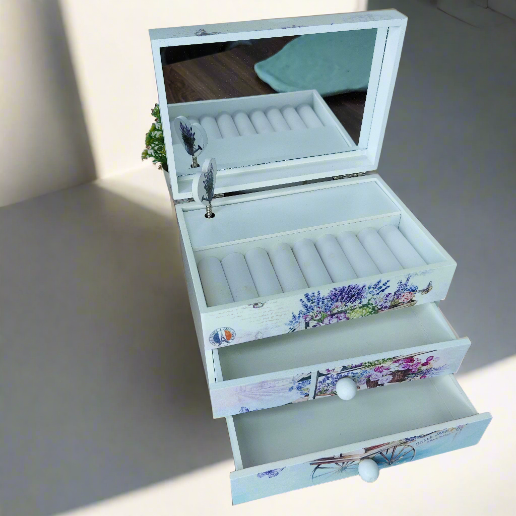 Jewellery organiser| Jewellery Vanity| fancy make up and jewellery vanity